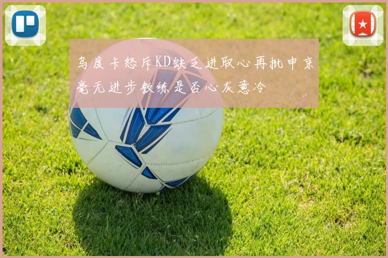 乌度卡怒斥KD缺乏进取心再批申京毫无进步教练是否心灰意冷